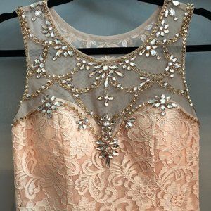Floral Design Party Dress for Women!